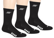 IFK MARYLAND CS CUSHIONED CREW SOCKS -- BLACK