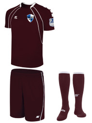 PAL SOCCER TRAVEL RAVEN UNIFORM KITS MAROON ($31 - $35)