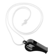 RUSH UNION CS PLASTIC WHISTLE  -- BLACK COMBO