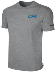RUSH NEW ENGLAND SHORT SLEEVE TEE SHIRT  -- LIGHT HEATHER GREY