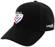 FUSION FC CS II TEAM BASEBALL CAP -- BLACK WHITE