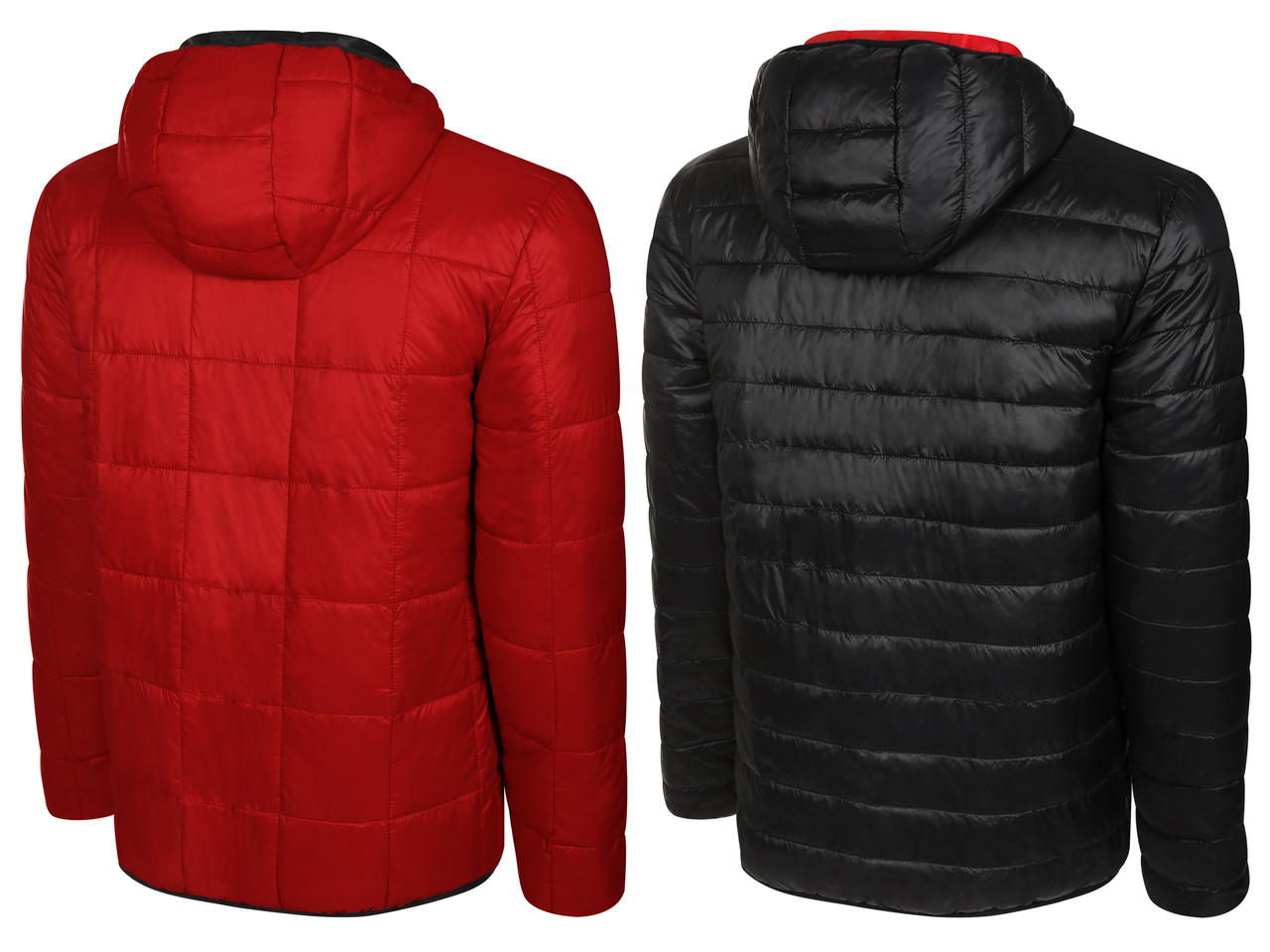 black lightweight jacket with hood