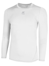 CS PERFORMANCE LONG SLEEVE COMPRESSION SHIRT  -- WHITE     $26 - $28
