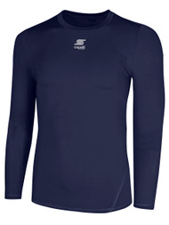 CS PERFORMANCE LONG SLEEVE COMPRESSION SHIRT  --  NAVY