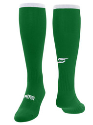 PAL SOCCER TRAVEL CS ONE SOCK--GREEN WHITE