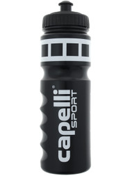 WATER BOTTLE WITH LIQUID MEASUREMENT -- BLACK WHITE