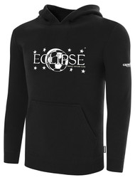 ECLIPSE SELECT MINNESOTA BASICS FLEECE PULLOVER HOODIE -- BLACK WHITE