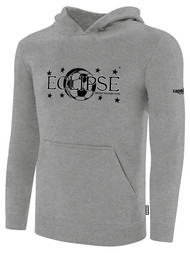 ECLIPSE SELECT MINNESOTA BASICS FLEECE PULLOVER HOODIE -- LIGHT HEATHER GREY BLACK