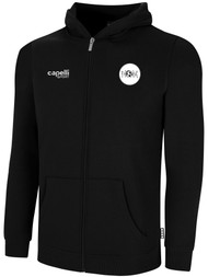 ECLIPSE SELECT MINNESOTA BASICS FLEECE FULL ZIP HOODIE -- BLACK WHITE