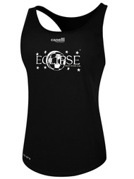 ECLIPSE SELECT MINNESOTA POLY WOMEN'S RACER BACK TANK -- BLACK
