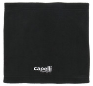 MISSISSIPPI RUSH UNITED CAPELLI SPORT FLEECE NECK WARMER -- BLACK WHITE
