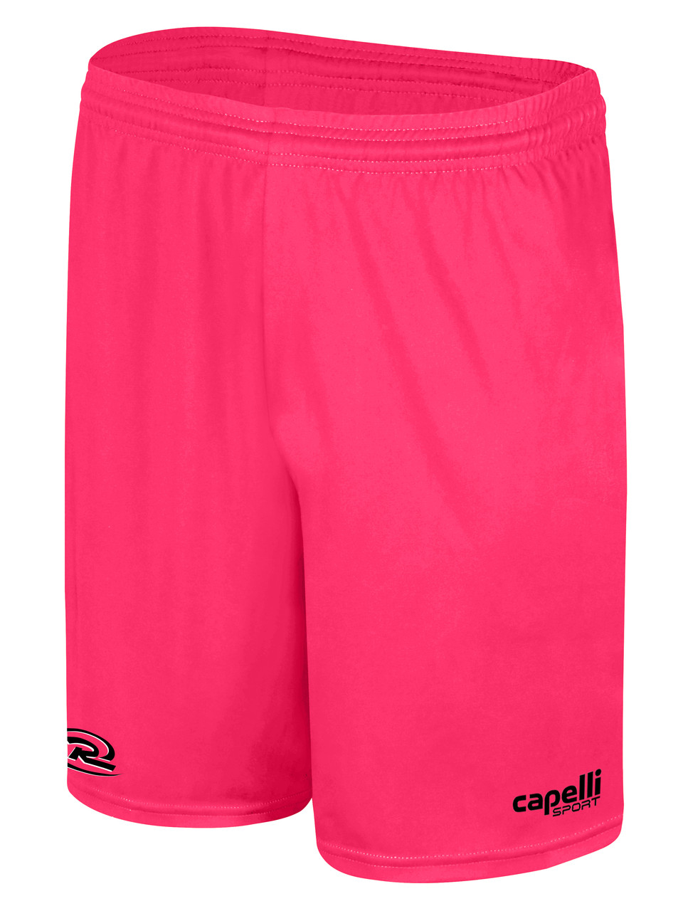 pink training shorts