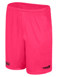 RUSH BOYS MINNESOTA CS ONE TRAINING SHORTS  --  NEON PINK BLACK