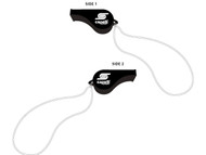 PAL CS PLASTIC WHISTLE--BLACK