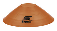 PAL SOCCER TRAINING CONE WITH CAPELLI SPORT LOGO--ORANGE