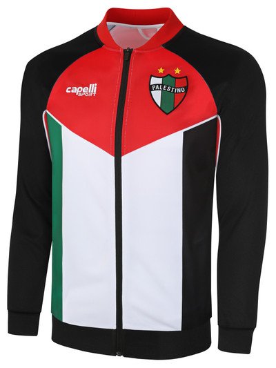 PALESTINO TRACK JACKET - BLACK RED WHITE - Capelli Sport