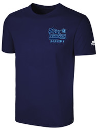 HCI ACADEMY BASIC TEE SHIRT -- NAVY    $14-$16