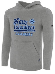 HCI ACADEMY BASIC HOODIE -- LIGHT HEATHER GREY $30-$35