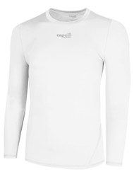 HUB LONG SLEEVES PERFORMANCE TOP - - WHITE