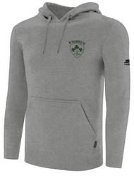 NY SHAMROCKS BASIC HOODIE -- LIGHT HEATHER GREY