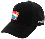 ORMOND BEACH CS TEAM BASEBALL CAP -- BLACK WHITE