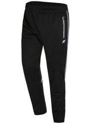 WYCKOFF  YMCA TRAINING PANTS -- BLACK WHITE