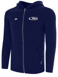 RUSH CONNECTICUT CENTRAL BASICS ZIP UP HOODIE -- NAVY