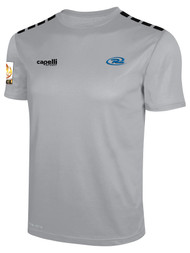 RUSH UNION CS ONE SHORT SLEEVE MATCH JERSEY LIGHT GREY BLACK