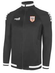 NJ CRUSH UPTOWN ZIP UP TRAINING JACKET DARK GREY WHITE