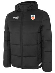NJ CRUSH UPTOWN SHORT WINTER JACKET DARK GREY WHITE