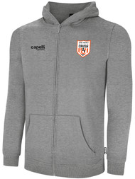 NJ CRUSH BASIC FULL ZIP HOODIE LIGHTH EATHER GREY BLACK