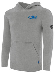 RUSH CONNECTICUT SHORELINE BASICS HOODIE -- LIGHT HEATHER GREY