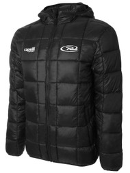 IOWA NORTH RUSH  BASICS LIGHT WEIGHT JACKET--BLACK WHITE