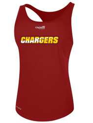 CHARGERS SC WOMEN'S RACER BACK TANK RED