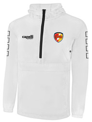 CHARGERS SC CLASSIC PACKABLE WINDBREAKER WHITE BLACK