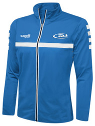 RUSH DALLAS SPARROW TRAINING FULL ZIP JACKET-- BLUE WHITE