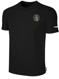 READING UNITED AC SHORT SLEEVE T-SHIRT TEAM CREST WEARERS LEFT CHEST BLACK WHITE