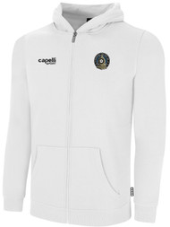 READING UNITED AC FLEECE ZIP UP HOODIE TEAM CREST WEARERS LEFT CHEST WHITE BLACK