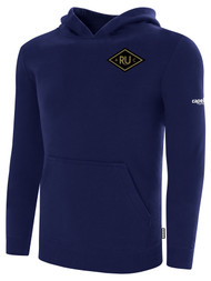 READING UNITED AC FLEECE PULLOVER HOODIE DIAMOND CREST WEARERS LEFT CHEST NAVY WHITE