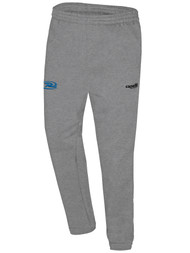 BASICS FLEECE SWEATPANTS -- LIGHT HEATHER GREY WHITE  - GW