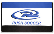 FLAG WITH GROMMETS -- BLUE COMBO  - IS