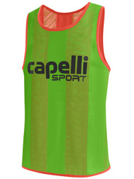 NJ CRUSH REVERSIBLE PRACTICE PINNIE POWER GREEN NEON CORAL