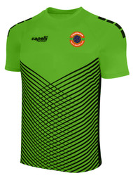 CHAPPAQUA MADISON STATIC SHORT SLEEVE GOALKEEPER JERSEY POWER GREEN BLACK