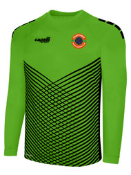 CHAPPAQUA MADISON STATIC LONG SLEEVE GOALKEEPER JERSEY WITHOUT PADDING POWER GREEN BLACK