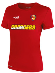 CHARGERS   SC SHORT  SLEEVE BASICS TRAINING  JERSEY RED  WHITE  