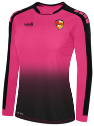 CHARGERS  SC SOHO OMBRE LONG SLEEVE GOALKEEPER MATCH JERSEY  WITHOUT PADDING  PINK  BLACK  