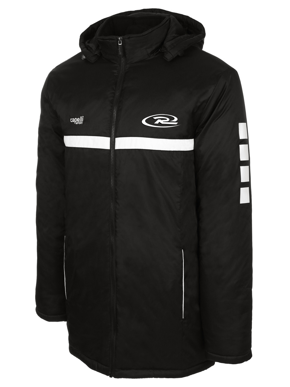 Psd Rush Stadium Coat Black White Am Is On Back Order Will Ship 7 24 Capelli Sport