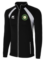 RAVEN TRAINING JACKET --    BLACK WHITE