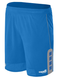 RUSH WISCONSIN WEST CONDOR MATCH  HOME SHORTS -- BLUE GREY -- AM IS OUT OF STOCK, PLEASE SIZE UP OR DOWN