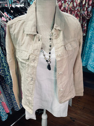 Jacket, Linen Stone LuLu B 